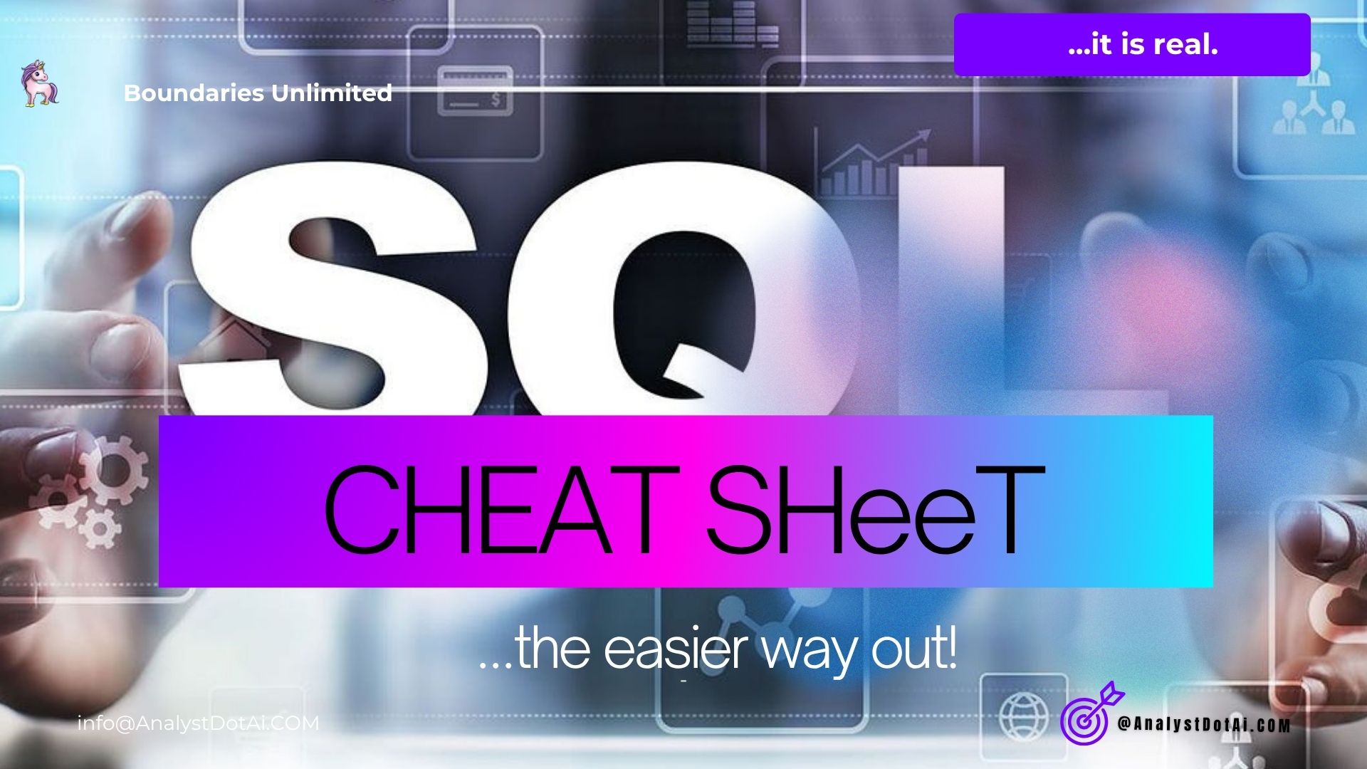SQL Cheat Sheet for Beginners!