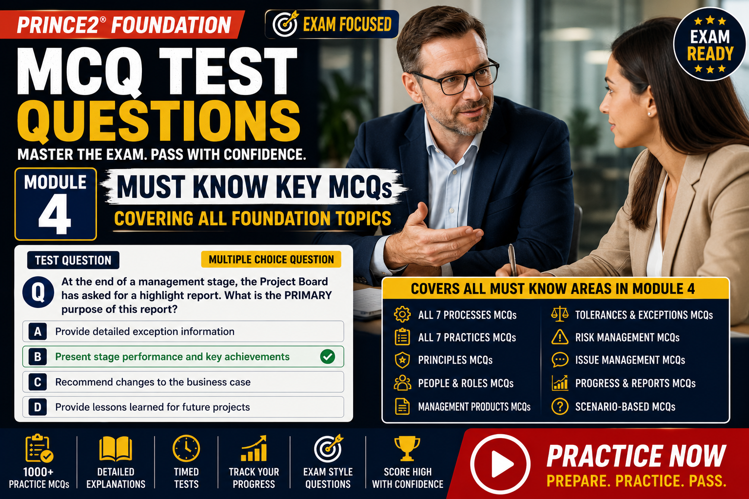 Prince 2 Foundation – Mock Exam Questions 4